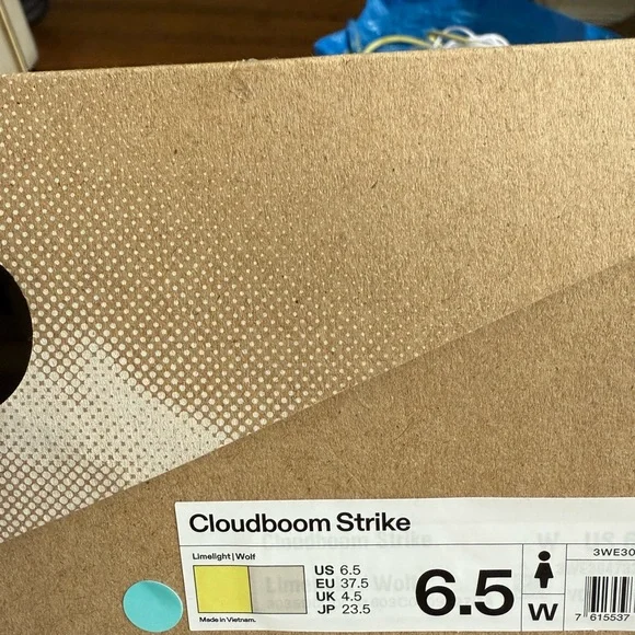 Brand New On Cloudboom Striking Yellow Running Shoes - Picture 3 of 7